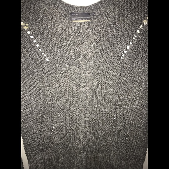 Vince gray knit sweater - Picture 4 of 8